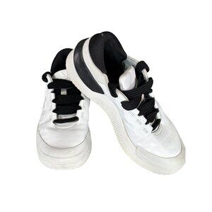 Adidas Womens White & Black Sneakers Size 7
